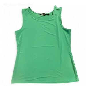 IMAN Green Sleeveless Tank Top M, NWT